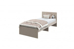 Кровать "МОНА" 2000* 900мм, (без матраса), ЛДСП кашемир (ламели) в Ноябрьске - noyabrsk.mebel-tymen.ru | фото