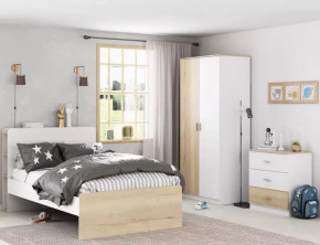 Кровать односпальная Дельта Лофт 19.12 в Ноябрьске - noyabrsk.mebel-tymen.ru | фото