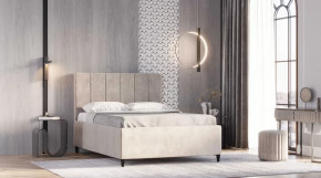 Кровать Оливия 1400 Бежевый в Ноябрьске - noyabrsk.mebel-tymen.ru | фото