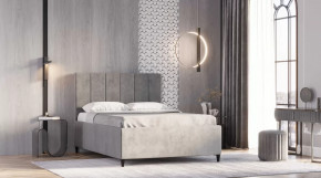 Кровать Оливия 1400 Серый в Ноябрьске - noyabrsk.mebel-tymen.ru | фото