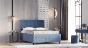 Кровать Оливия 1400 Синий в Ноябрьске - noyabrsk.mebel-tymen.ru | фото