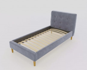 Кровать Пайли 900 Серый в Ноябрьске - noyabrsk.mebel-tymen.ru | фото