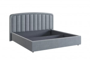 Кровать (каркас) Сиена 2 180х200 см оникс (велюр) в Ноябрьске - noyabrsk.mebel-tymen.ru | фото