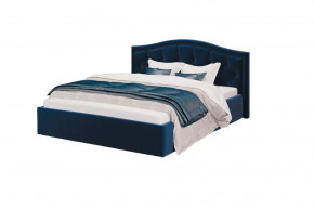 Кровать Стелла, 1400*2000 мм, велюр NEO 27, синий в Ноябрьске - noyabrsk.mebel-tymen.ru | фото