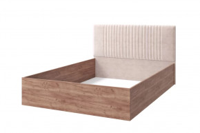 Кровать Тоскана, 1600*2000 мм, дуб табачный, ткань Модус 02 в Ноябрьске - noyabrsk.mebel-tymen.ru | фото