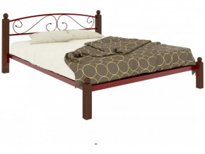 Кровать Вероника Lux красная в Ноябрьске - noyabrsk.mebel-tymen.ru | фото