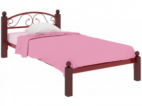 Кровать Вероника Мини Lux красная в Ноябрьске - noyabrsk.mebel-tymen.ru | фото