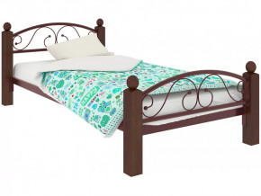 Кровать Вероника Мини Lux Plus коричневая в Ноябрьске - noyabrsk.mebel-tymen.ru | фото