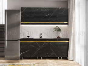Кухня Милена 2,0м (Мрамор Блэк софт (Антарес)) в Ноябрьске - noyabrsk.mebel-tymen.ru | фото