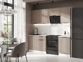 Кухня Николь 2,1м (Холст латте) в Ноябрьске - noyabrsk.mebel-tymen.ru | фото