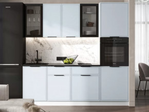 Кухня Николь 2,2м (Браш Блю) в Ноябрьске - noyabrsk.mebel-tymen.ru | фото