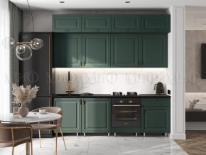 Кухня Престиж 2,4м (Браш Мени Грин) в Ноябрьске - noyabrsk.mebel-tymen.ru | фото