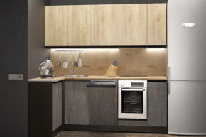 Кухонный гарнитур Адажио прайм 400 1100х2000 мм в Ноябрьске - noyabrsk.mebel-tymen.ru | фото