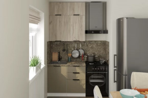 Кухонный гарнитур Альба мини 1000 мм в Ноябрьске - noyabrsk.mebel-tymen.ru | фото