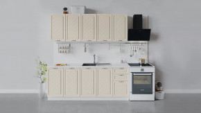 Кухонный гарнитур «Бьянка» длиной 200 см в Ноябрьске - noyabrsk.mebel-tymen.ru | фото