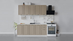 Кухонный гарнитур «Бьянка» длиной 200 см в Ноябрьске - noyabrsk.mebel-tymen.ru | фото