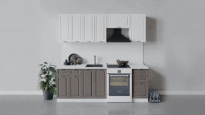 Кухонный гарнитур «Бьянка» длиной 220 см в Ноябрьске - noyabrsk.mebel-tymen.ru | фото