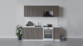 Кухонный гарнитур «Бьянка» длиной 220 см в Ноябрьске - noyabrsk.mebel-tymen.ru | фото