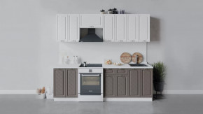 Кухонный гарнитур «Бьянка» длиной 240 см в Ноябрьске - noyabrsk.mebel-tymen.ru | фото