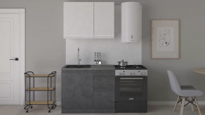 Кухонный гарнитур «Бронкс» длиной 100 см в Ноябрьске - noyabrsk.mebel-tymen.ru | фото