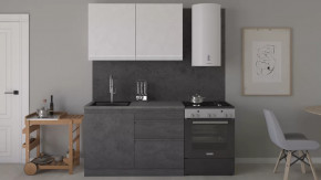 Кухонный гарнитур «Бронкс» длиной 120 см в Ноябрьске - noyabrsk.mebel-tymen.ru | фото