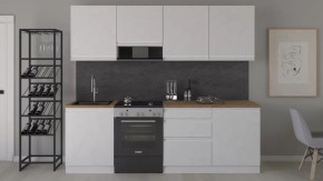 Кухонный гарнитур «Бронкс» длиной 240 см в Ноябрьске - noyabrsk.mebel-tymen.ru | фото