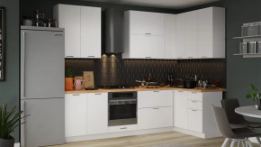 Кухонный гарнитур «Габриэлла» №18 Белый, Сноу в Ноябрьске - noyabrsk.mebel-tymen.ru | фото