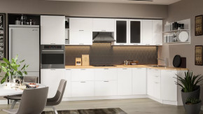 Кухонный гарнитур «Габриэлла» №2 Белый/Сноу в Ноябрьске - noyabrsk.mebel-tymen.ru | фото