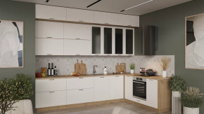 Кухонный гарнитур «Габриэлла» №21 Дуб Крафт золотой, Крем в Ноябрьске - noyabrsk.mebel-tymen.ru | фото