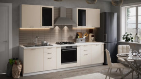 Кухонный гарнитур «Габриэлла» №5 Белый/Крем в Ноябрьске - noyabrsk.mebel-tymen.ru | фото