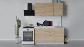 Кухонный гарнитур «Гранита» длиной 150 см в Ноябрьске - noyabrsk.mebel-tymen.ru | фото