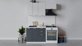 Кухонный гарнитур «Гранита» длиной 160 см в Ноябрьске - noyabrsk.mebel-tymen.ru | фото