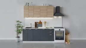 Кухонный гарнитур «Гранита» длиной 180 см в Ноябрьске - noyabrsk.mebel-tymen.ru | фото