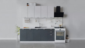 Кухонный гарнитур «Гранита» длиной 200 см в Ноябрьске - noyabrsk.mebel-tymen.ru | фото