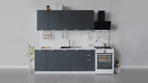 Кухонный гарнитур «Гранита» длиной 200 см в Ноябрьске - noyabrsk.mebel-tymen.ru | фото