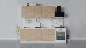 Кухонный гарнитур «Гранита» длиной 200 см в Ноябрьске - noyabrsk.mebel-tymen.ru | фото