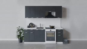 Кухонный гарнитур «Гранита» длиной 220 см в Ноябрьске - noyabrsk.mebel-tymen.ru | фото