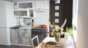 Кухонный гарнитур Инна экстра 1700 мм в Ноябрьске - noyabrsk.mebel-tymen.ru | фото