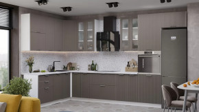 Кухонный гарнитур «Кимберли» №11 Белый, Муссон в Ноябрьске - noyabrsk.mebel-tymen.ru | фото