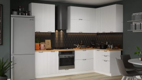 Кухонный гарнитур «Кимберли» №7 Белый, Сноу в Ноябрьске - noyabrsk.mebel-tymen.ru | фото