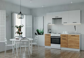 Кухонный гарнитур Лада-2000 столешница 38 мм в Ноябрьске - noyabrsk.mebel-tymen.ru | фото