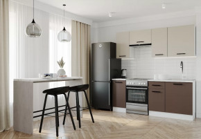 Кухонный гарнитур Латте-2000 столешница 26 мм в Ноябрьске - noyabrsk.mebel-tymen.ru | фото