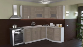 Кухонный гарнитур Лира мега прайм 2000*1500 мм в Ноябрьске - noyabrsk.mebel-tymen.ru | фото