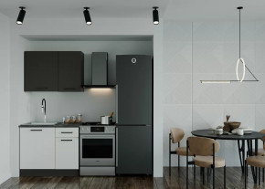 Кухонный гарнитур Лофт-1000 столешница 26 мм в Ноябрьске - noyabrsk.mebel-tymen.ru | фото