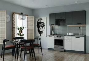 Кухонный гарнитур Лофт-2000 столешница 26 мм в Ноябрьске - noyabrsk.mebel-tymen.ru | фото