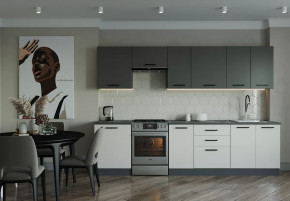 Кухонный гарнитур Лофт-3000 столешница 26 мм в Ноябрьске - noyabrsk.mebel-tymen.ru | фото