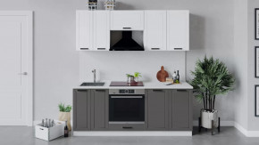 Кухонный гарнитур «Лорас» длиной 200 см со шкафом НБ в Ноябрьске - noyabrsk.mebel-tymen.ru | фото