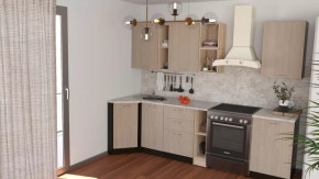 Кухонный гарнитур Надежда прайм 4 900*2000 мм в Ноябрьске - noyabrsk.mebel-tymen.ru | фото