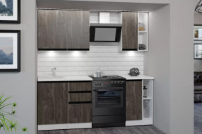 Кухонный гарнитур Ноктюрн медиум 1400 мм в Ноябрьске - noyabrsk.mebel-tymen.ru | фото