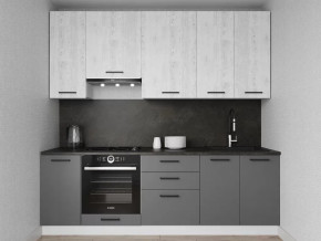 Кухонный гарнитур Санторини-2400 (верх 950мм) МДФ столешница 26 мм в Ноябрьске - noyabrsk.mebel-tymen.ru | фото